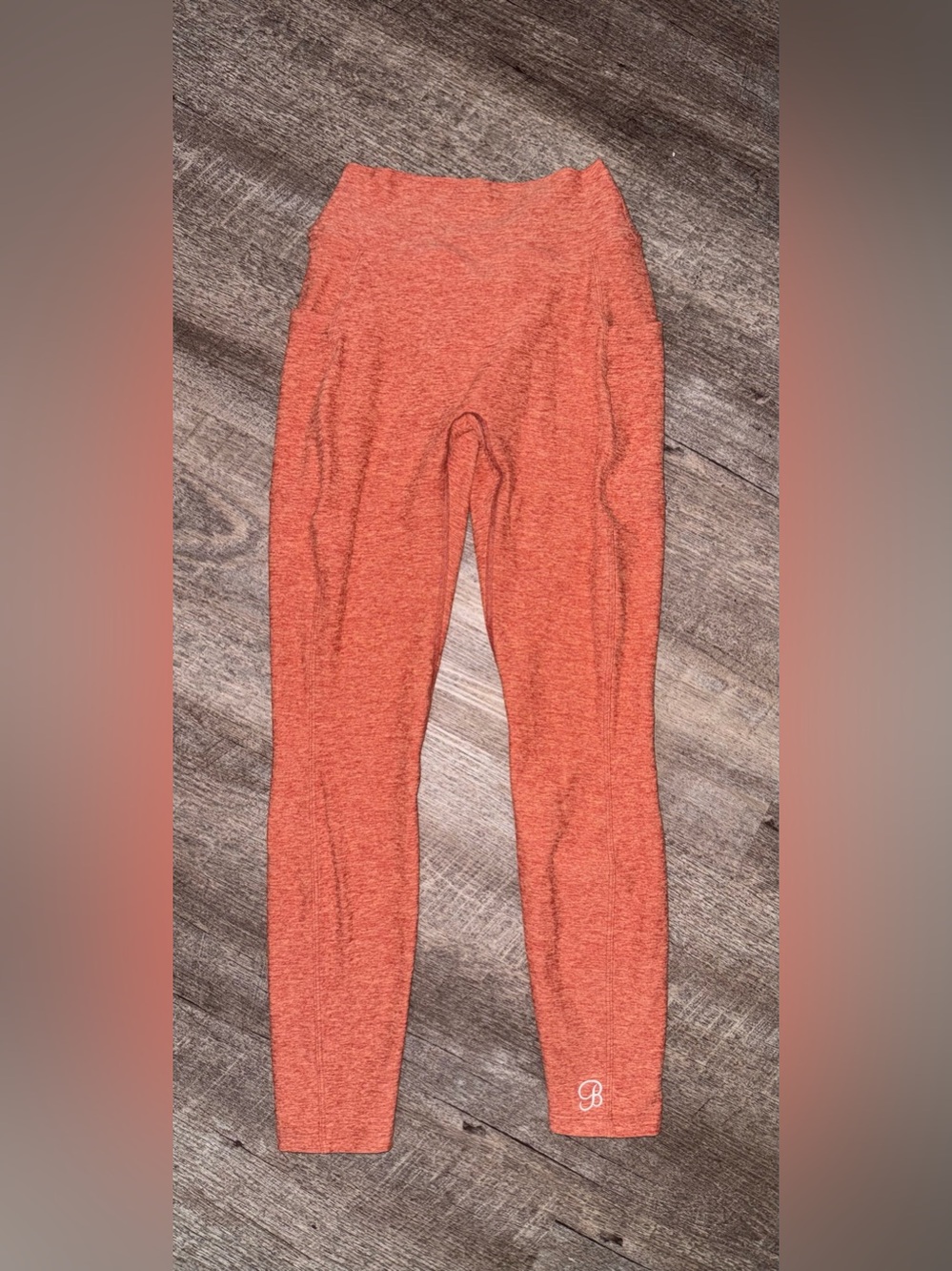 Bombshell Sportswear Orange Heather Leggings